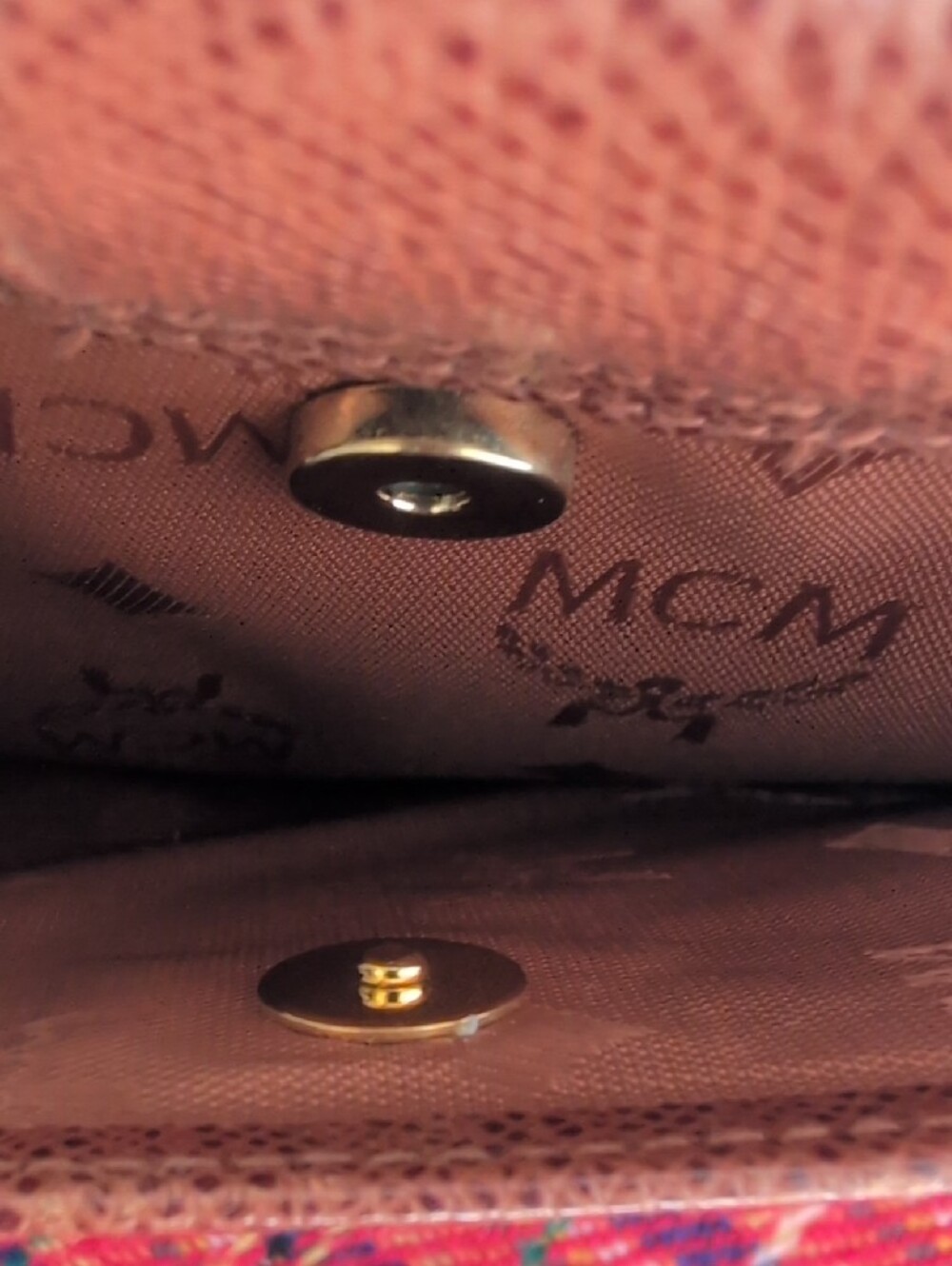 MCM Vintage Structured Top-Handle Satchel Bag Made In Germany - Picture 13 of 14